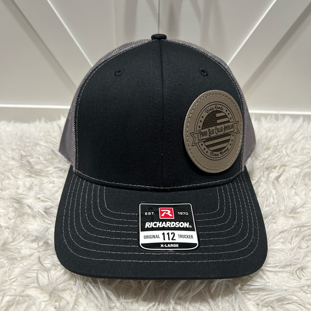Trucker SnapBack Richardson 112 Hat. Proud Blue collar American
